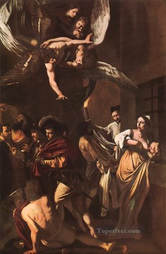 The Seven Acts of Mercy Caravaggio nude Oil Paintings